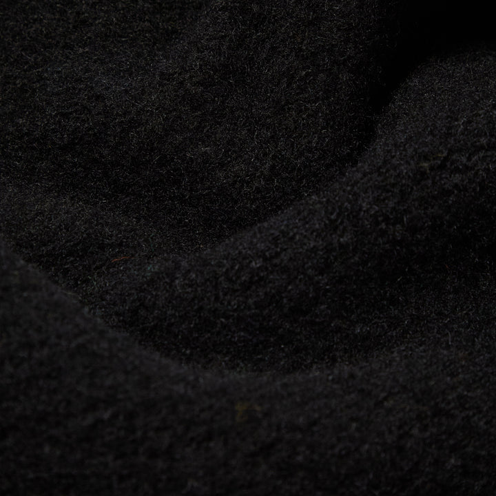 Cardigan Wool Fleece - Black