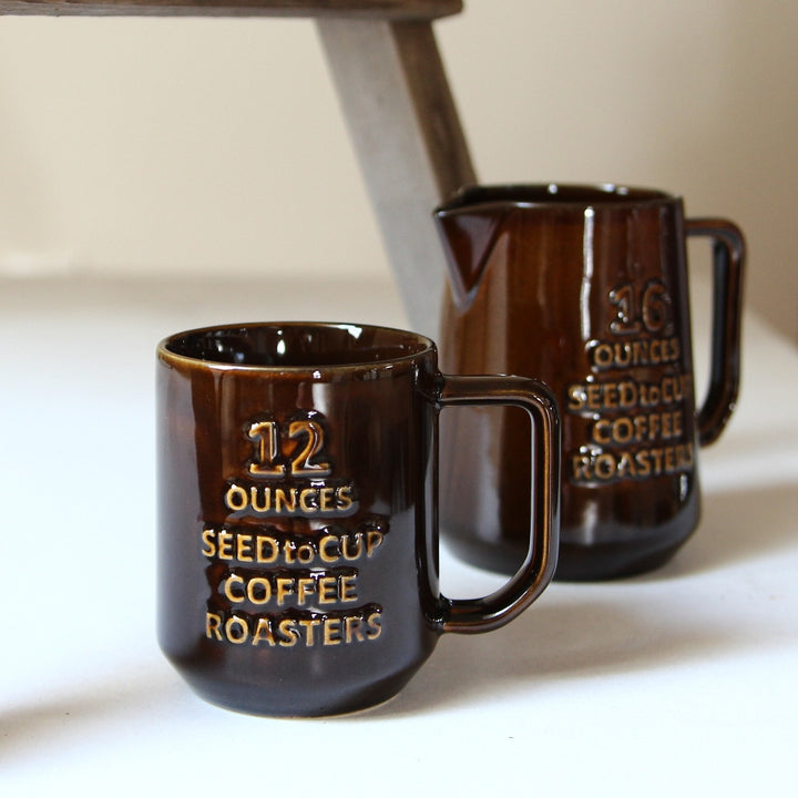 Coffee Roasters Mug Brown