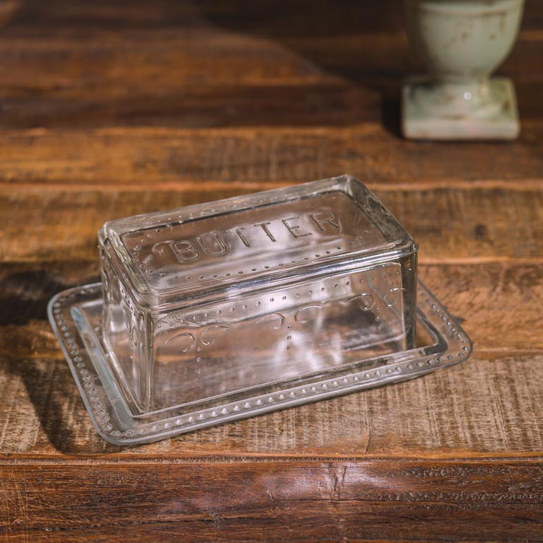 Glass Dish Butter