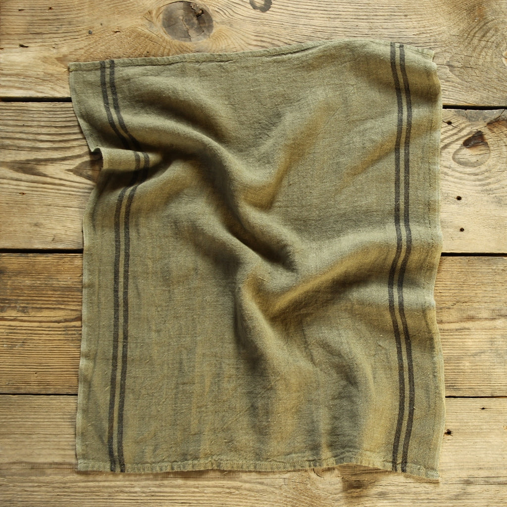 Linen Tea Towel Country - avocat