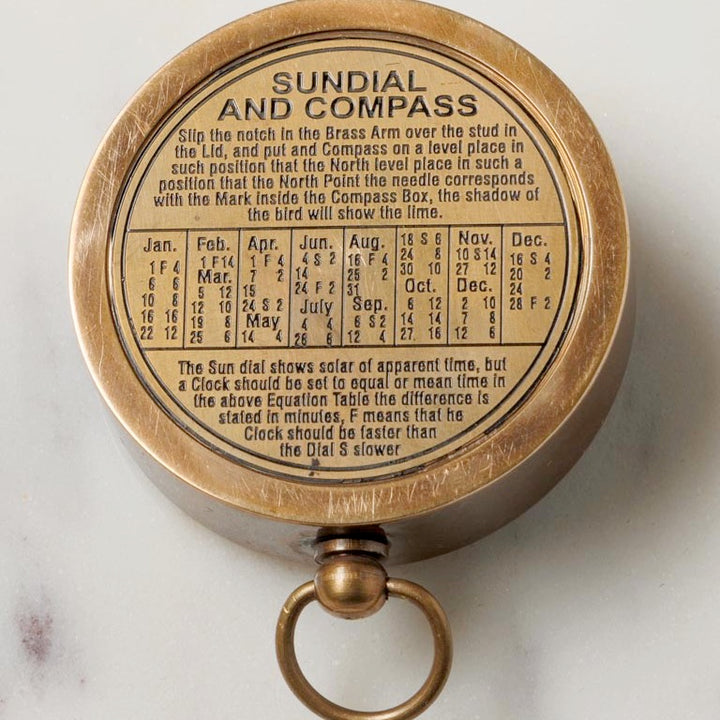 Magellan Compass Brass