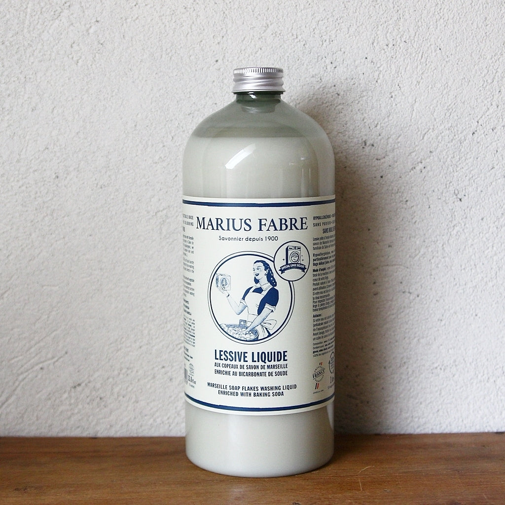 Lessive liquide au savon de Marseille