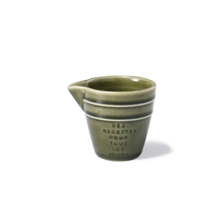 Quatre Repas Creamer Pitcher Green