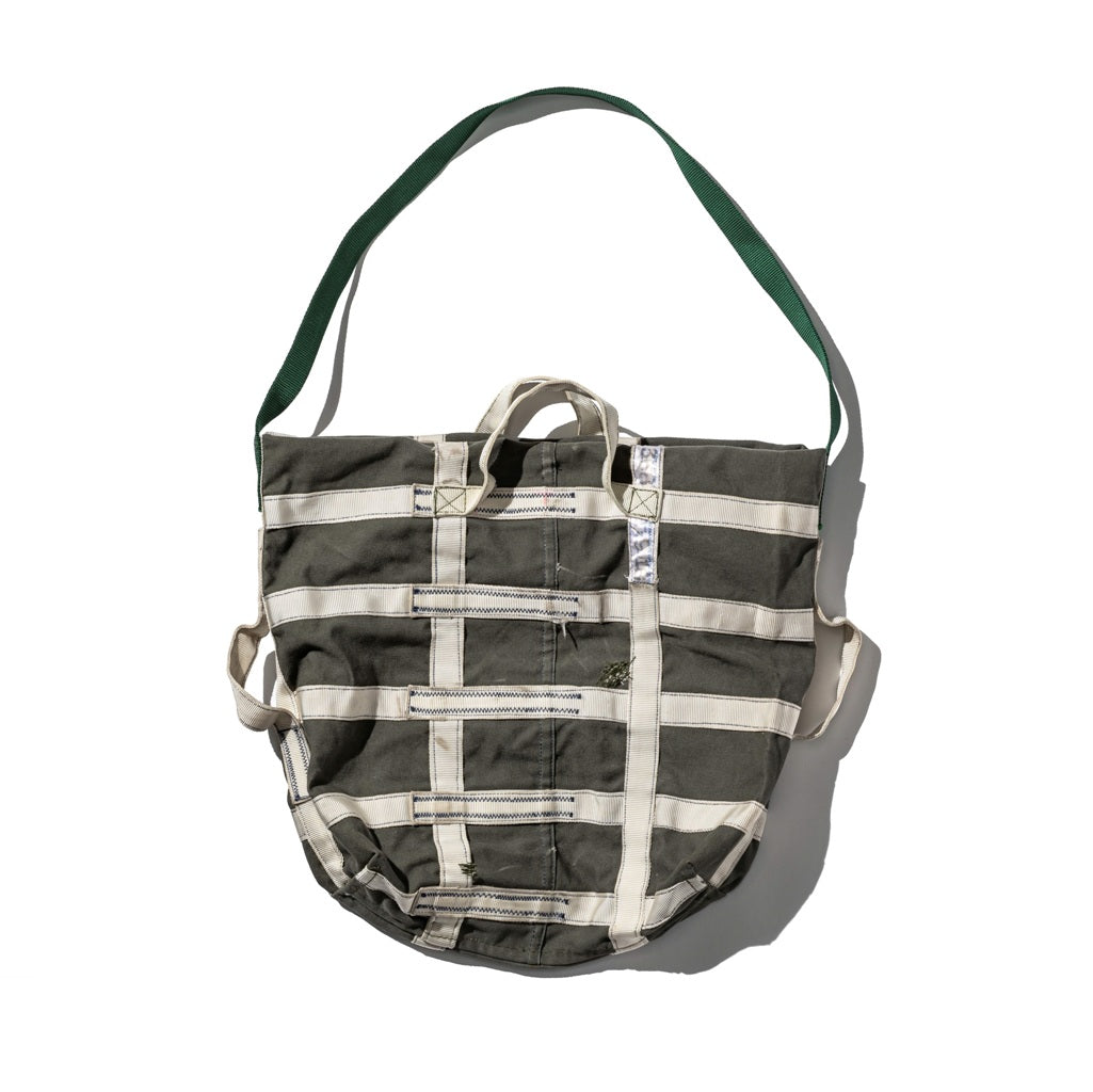 Vintage Parachute Foldover 2-Way Bag
