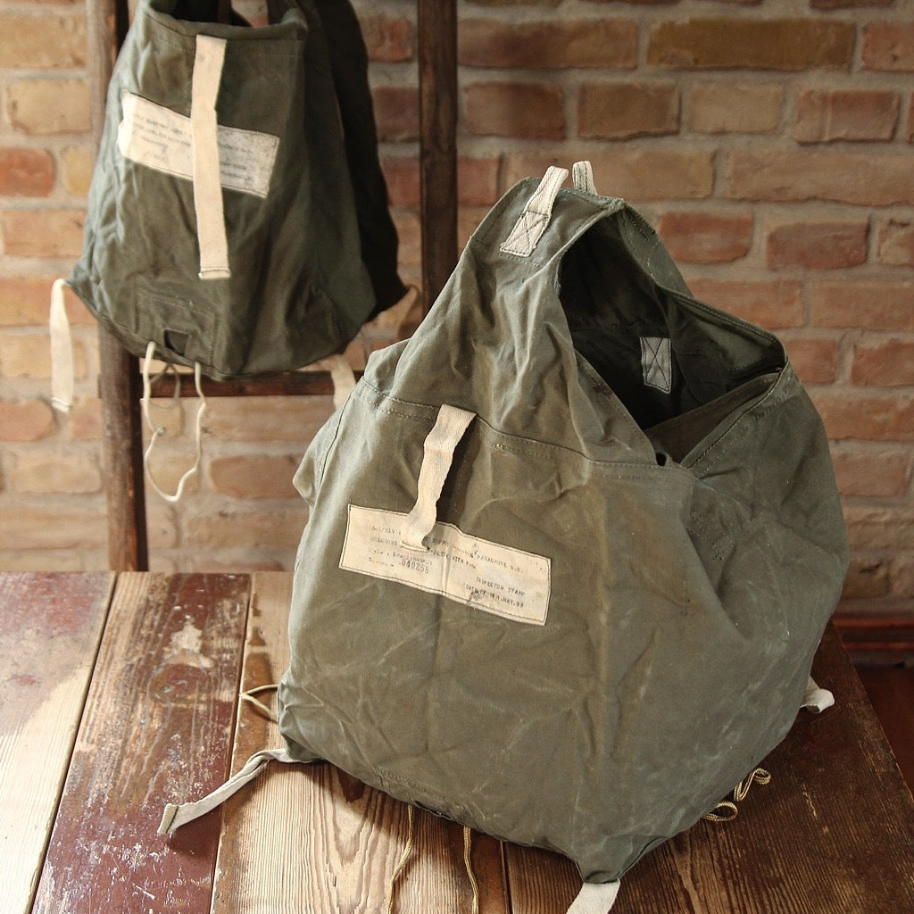 Vintage Parachute Square Bag