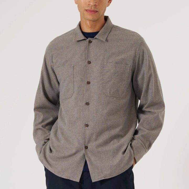 Chemise de travail - Marron