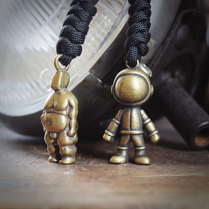 Lucky Fat Man Keychain