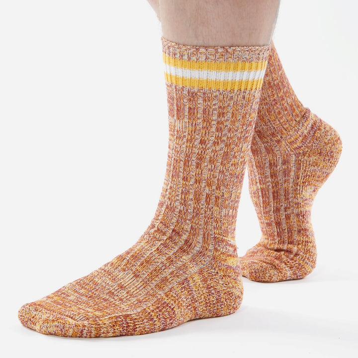 Everyday Stripe Socks in Yellow