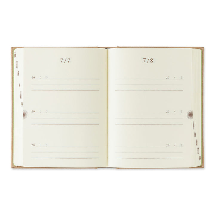 3-Year Diary Gate Mini Beige