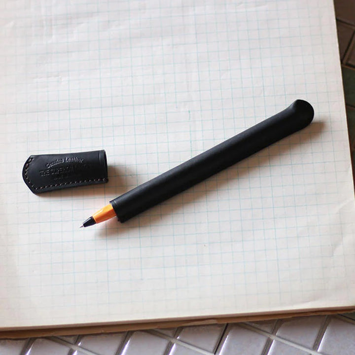 Leather Pen - black