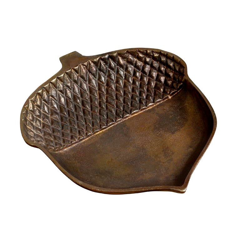 Accorn Tray Brown Patina