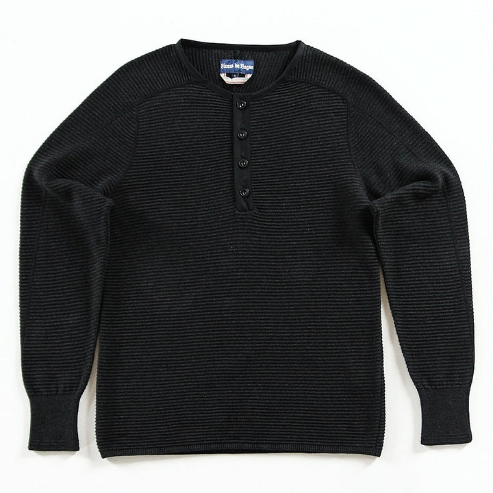 Le Thermal Henley Albert - Charcoal