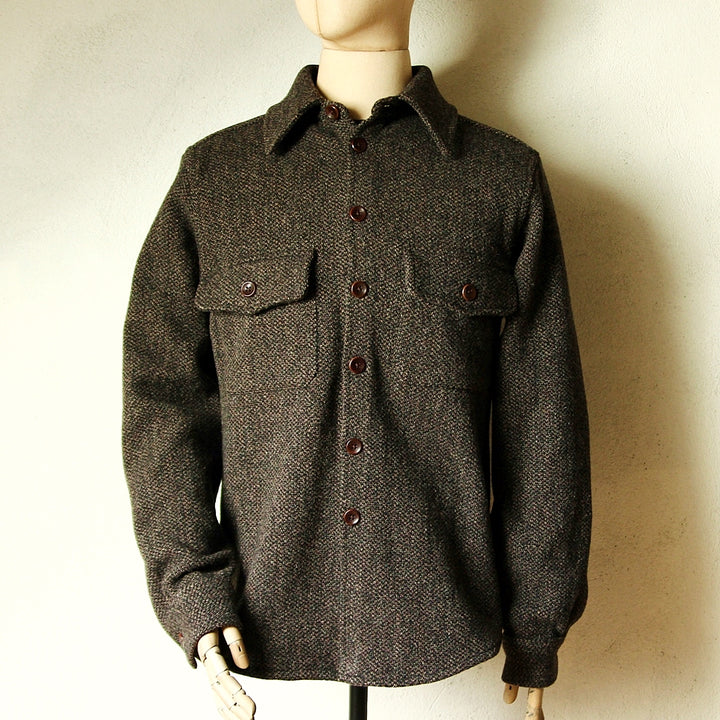 Baroudeur Overshirt - Chiné Chocolat