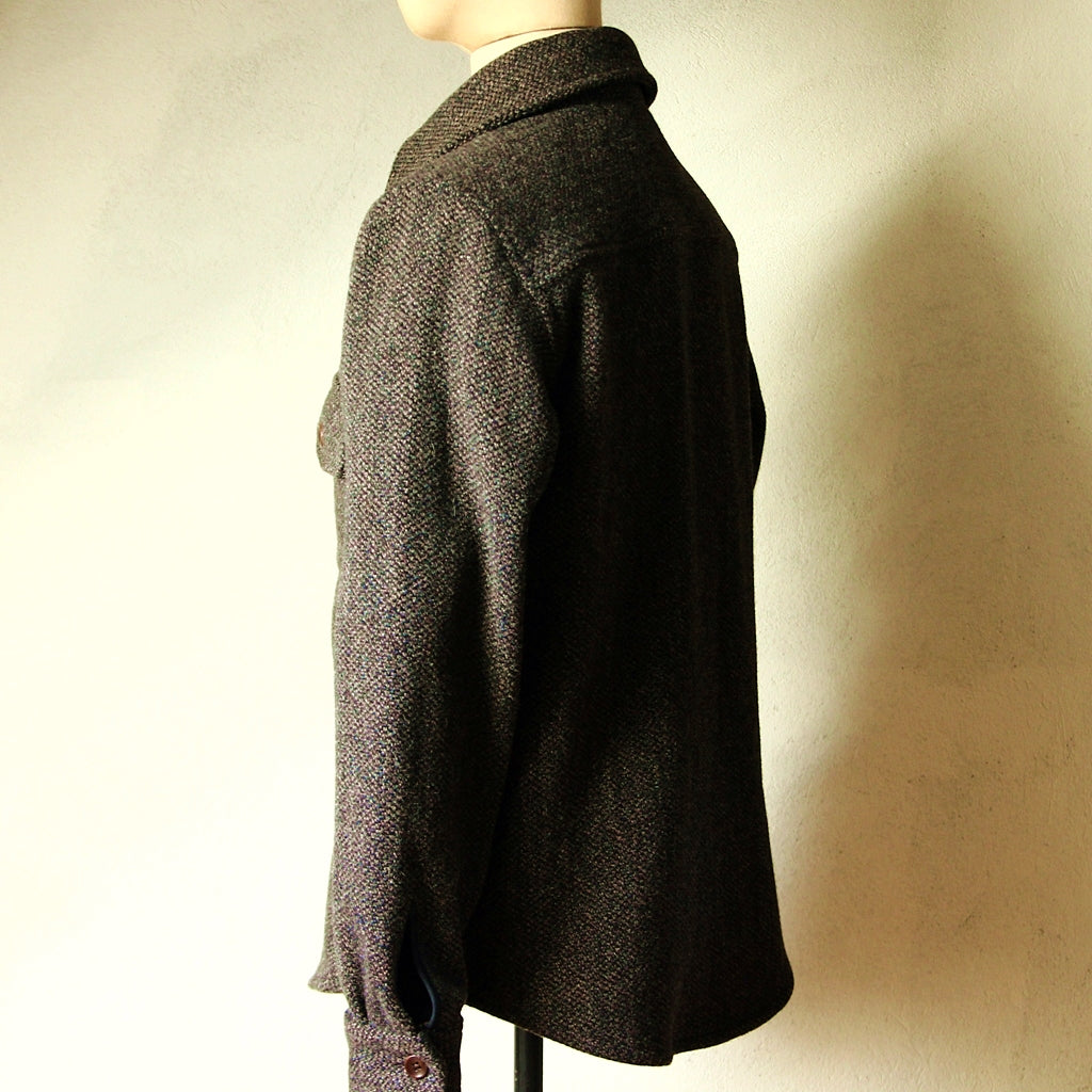 Baroudeur Overshirt - Chiné Chocolat