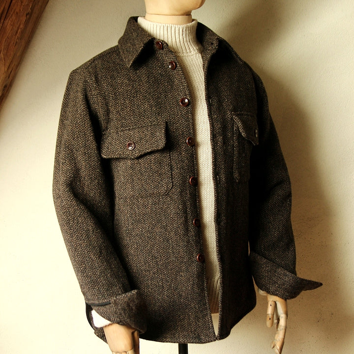 Baroudeur Overshirt - Chiné Chocolat