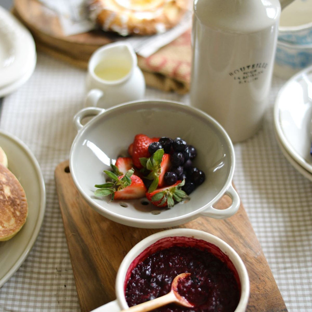 Berry Bowl White