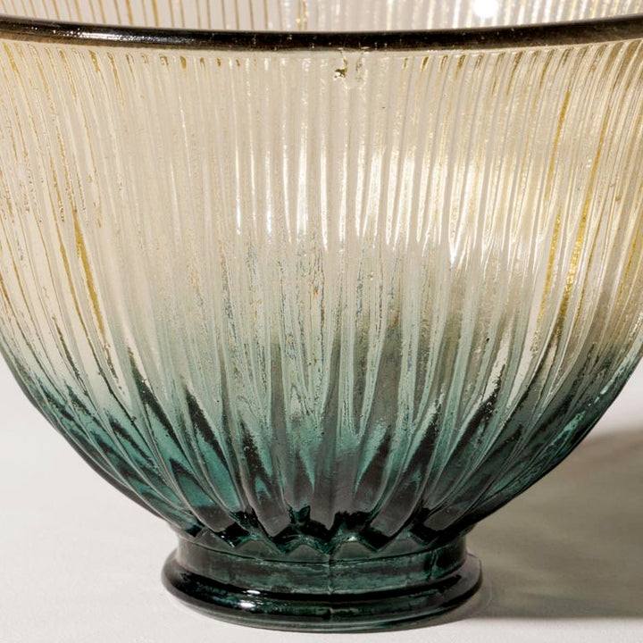 Bicolor Glass Bowl