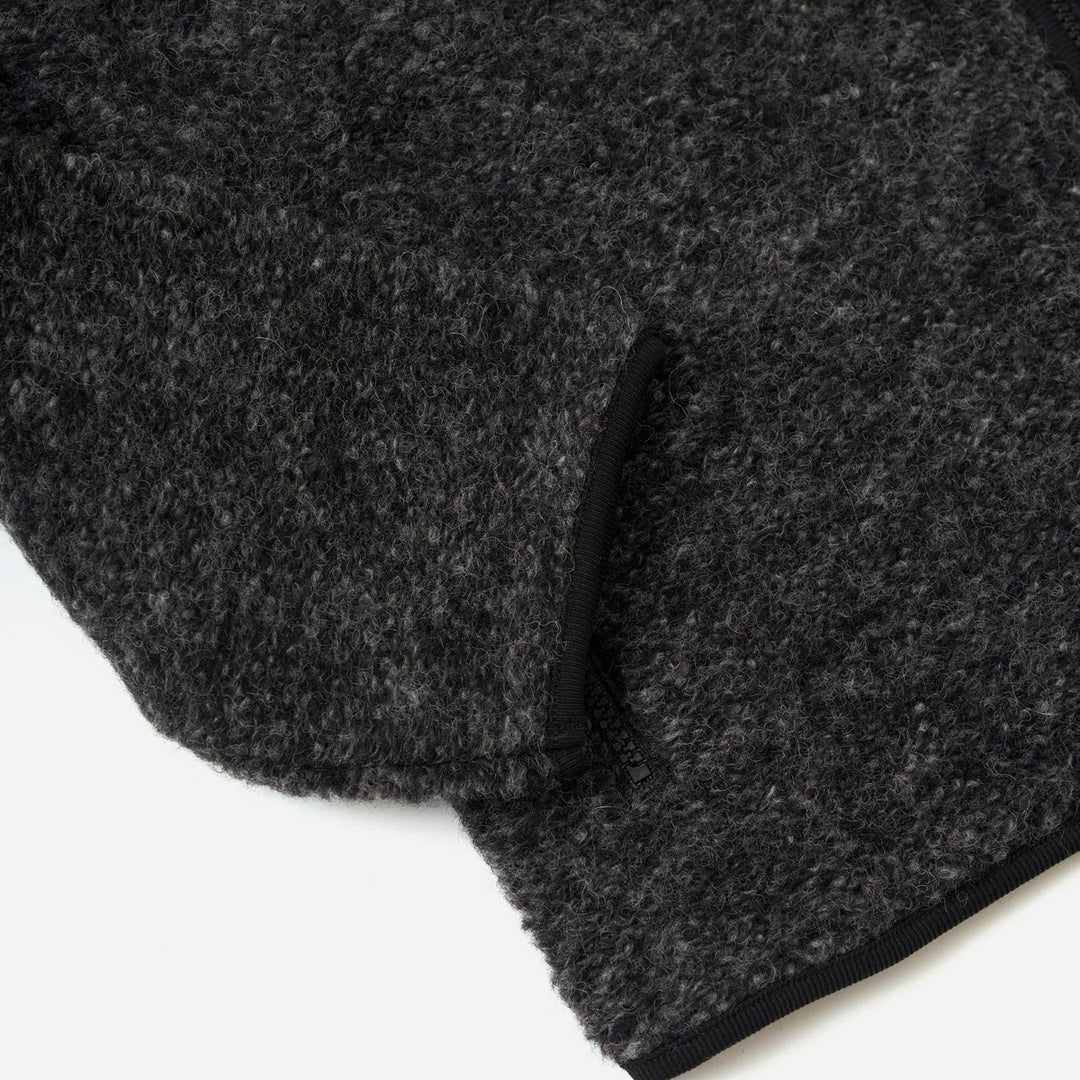 Black Six Wool Fleece Climbing Jacket