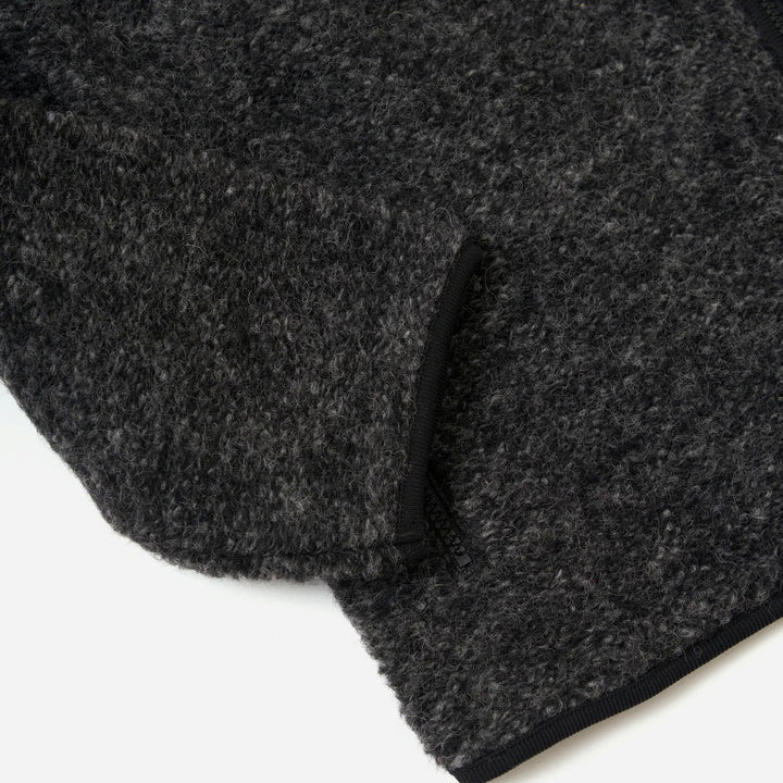 Black Six Wool Fleece Climbing Jacket