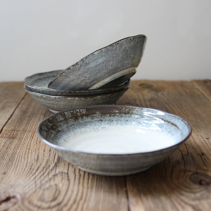 Blue/brown Japanese Bowl