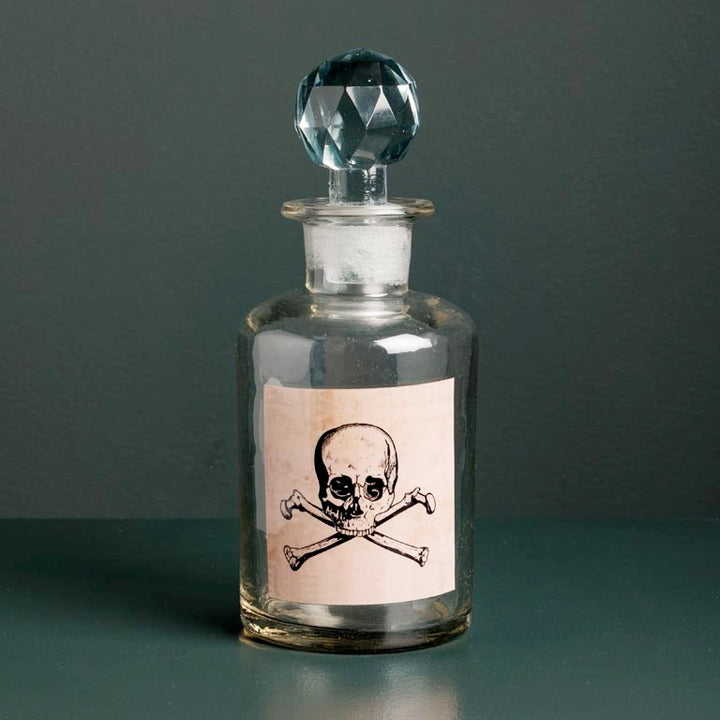 Bottle Poison with Skull