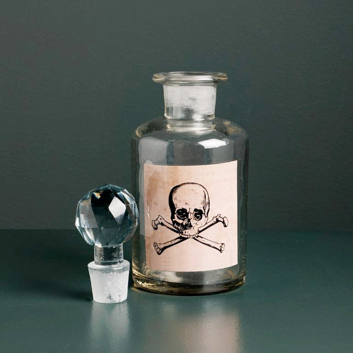 Bottle Poison with Skull