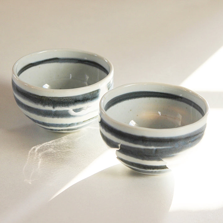 Bowl White/Blue Circle