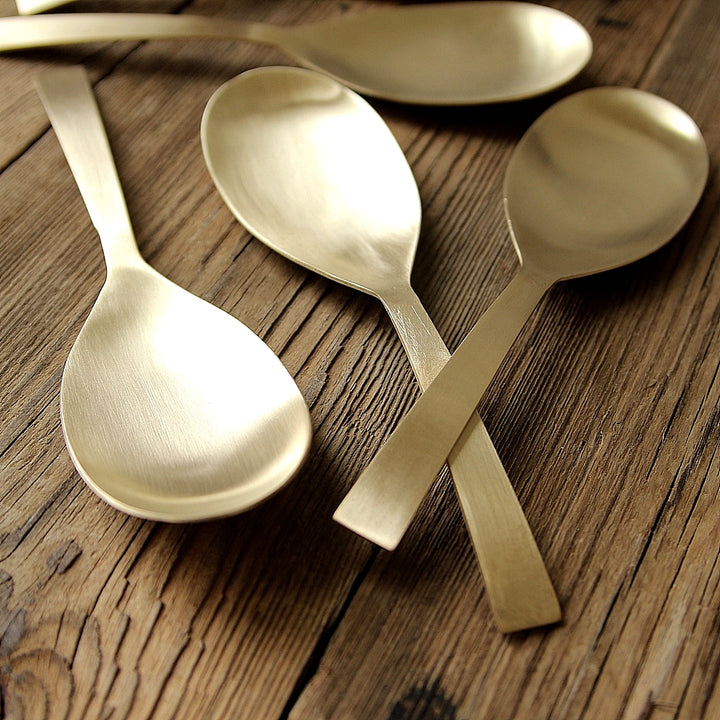 Brass Serving Spoon