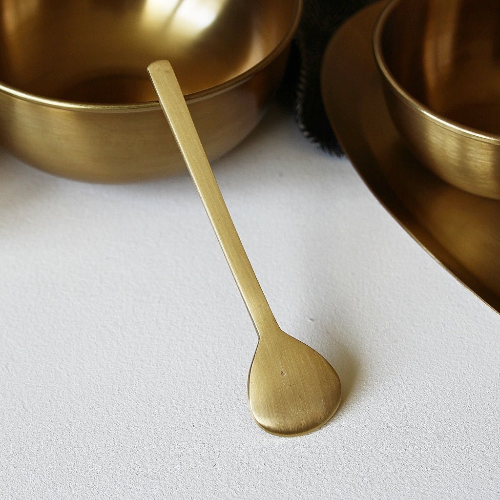 Brass Dessert Spoon