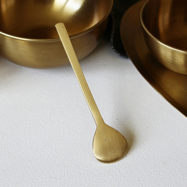 Brass Dessert Spoon