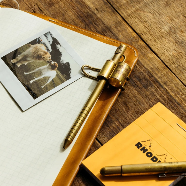 SALE - Brass Pen Clip