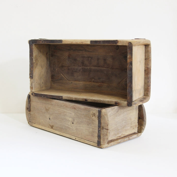 Boîte en bois en forme de brique - Original
