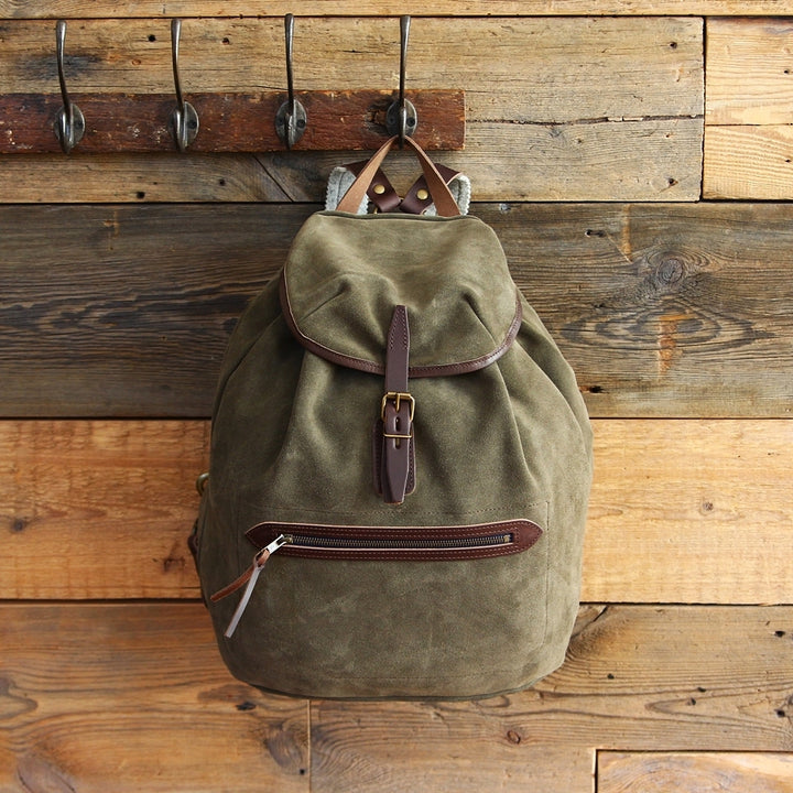 Camp Backpack Suede musk