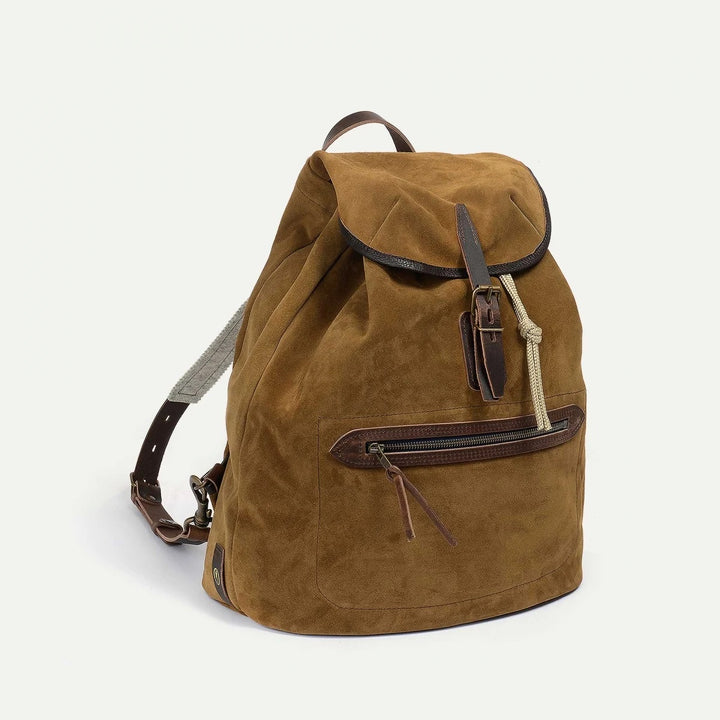 Camp Backpack Suede tobacco