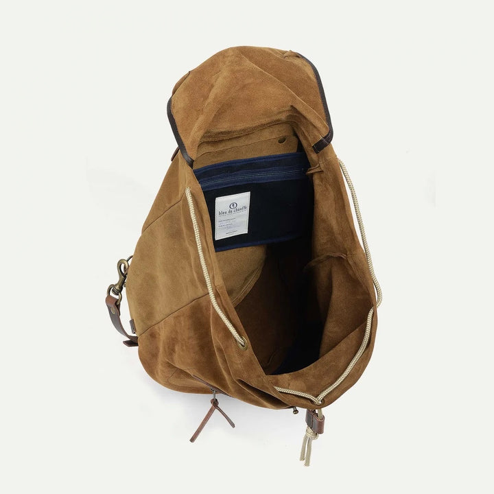 Camp Backpack Suede tobacco