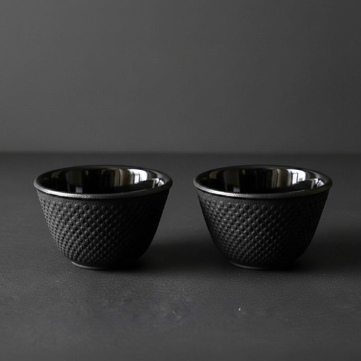Cast Iron Tea Cups - Set of 2