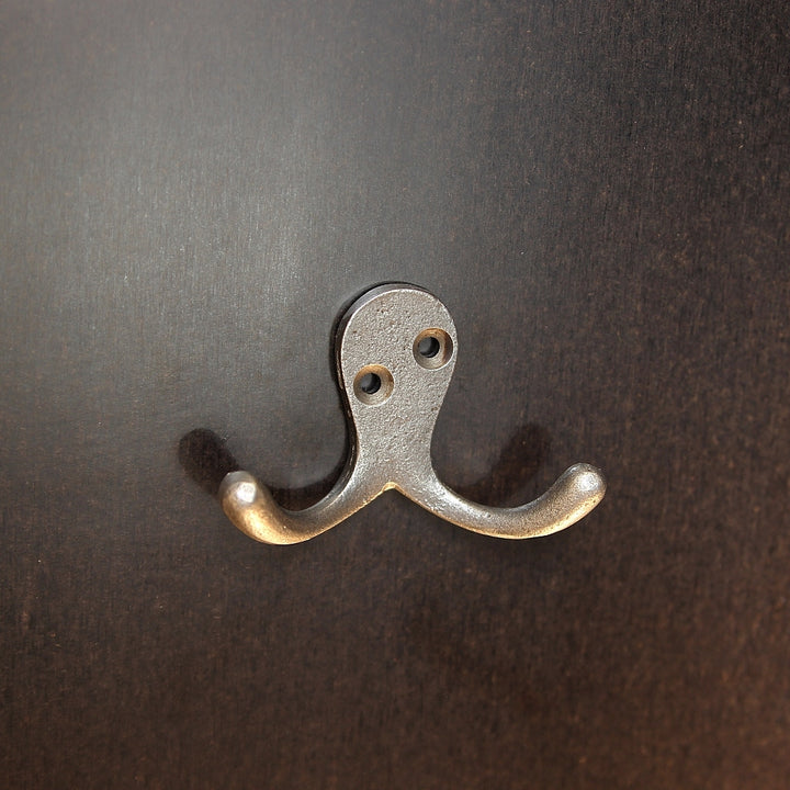 Cast Iron Double Robe Hook