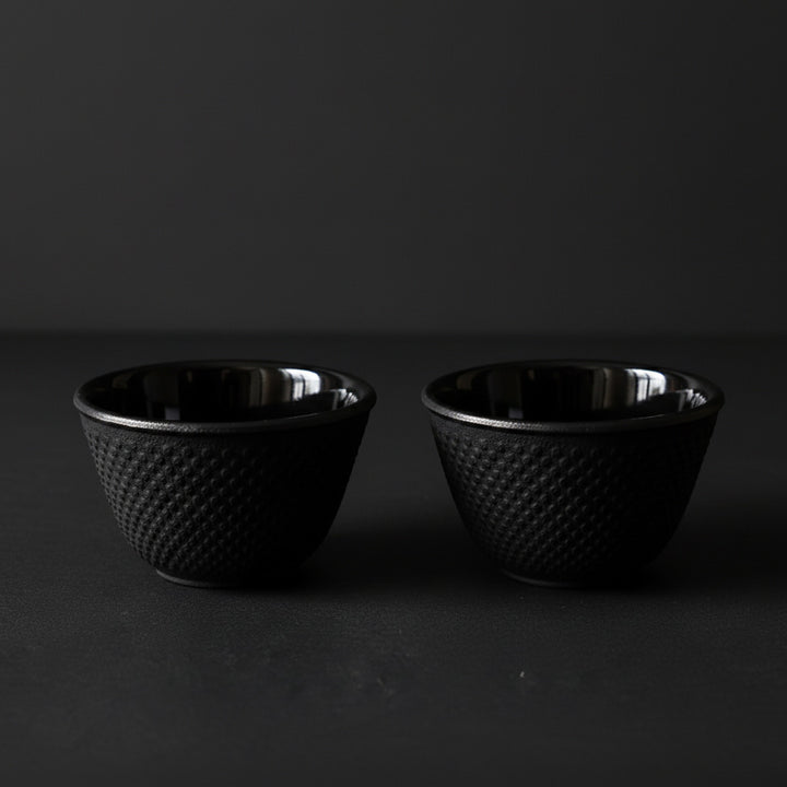 Cast Iron Tea Cups - Set of 2