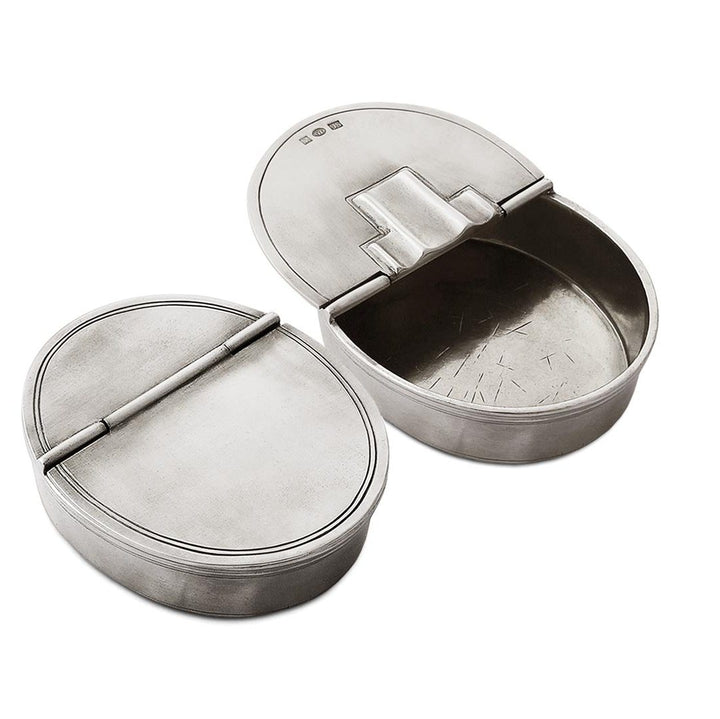 Cigar Ashtray Oval Lidded