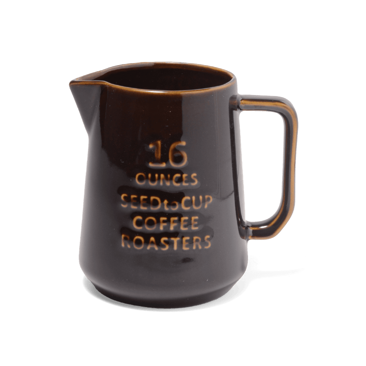 Pichet de torréfaction de café marron