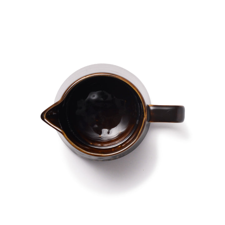 Pichet de torréfaction de café marron