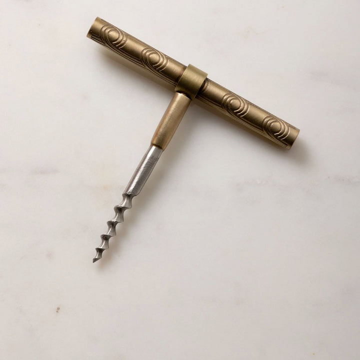 Cork Screw Santana Brass Patina