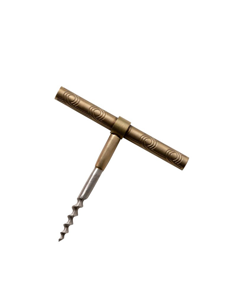 Cork Screw Santana Brass Patina