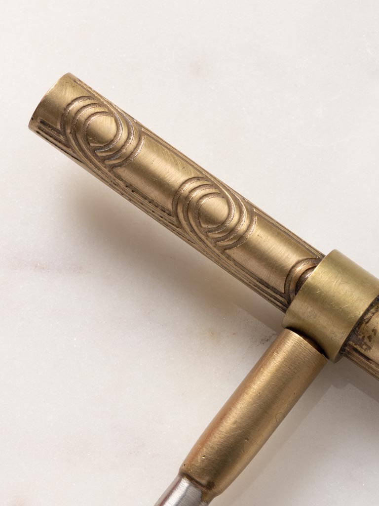 Cork Screw Santana Brass Patina