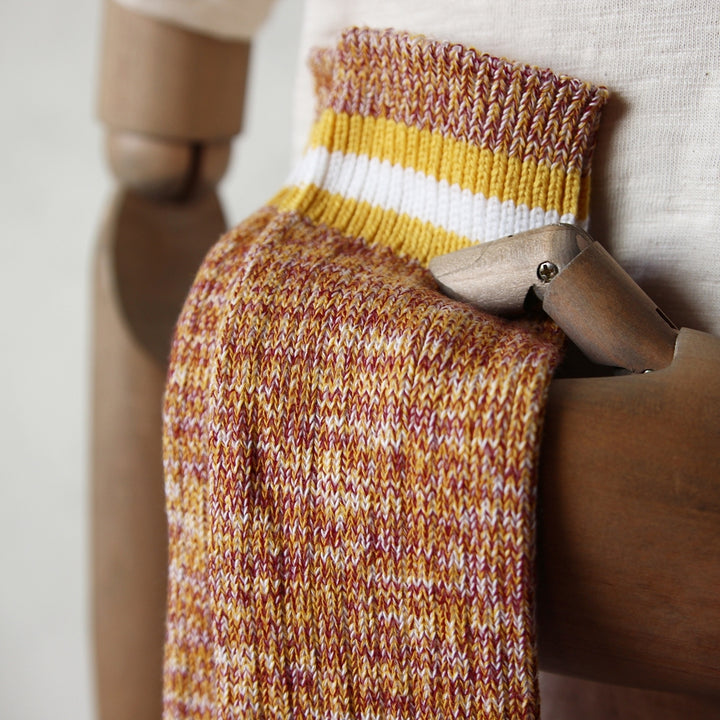 Everyday Stripe Socks in Yellow