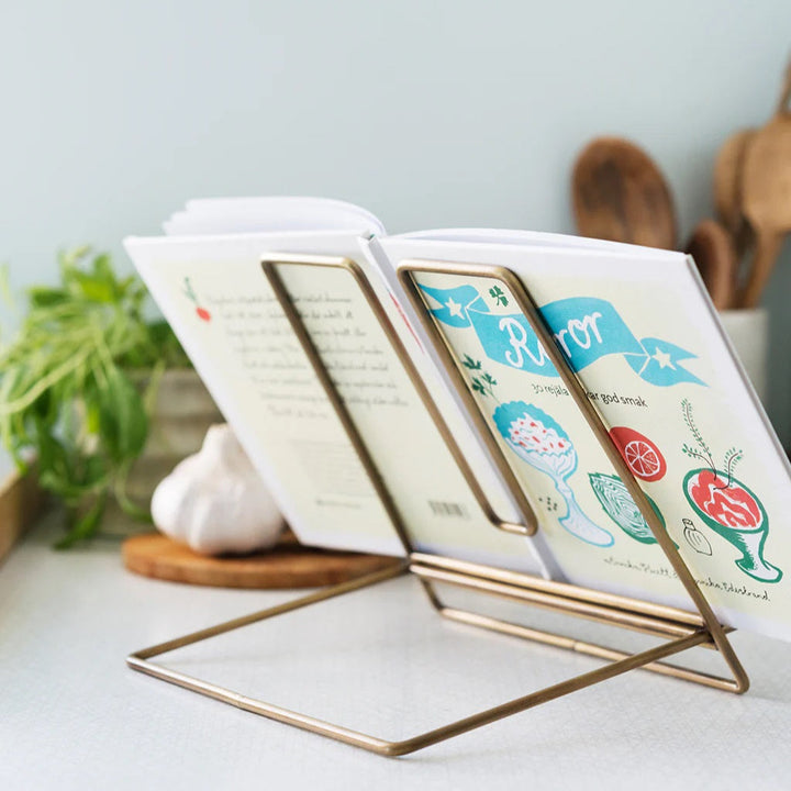 Brass Book Stand
