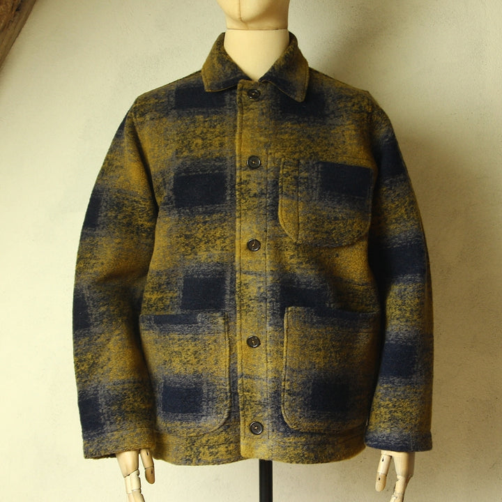 Field Jacket Navy Check