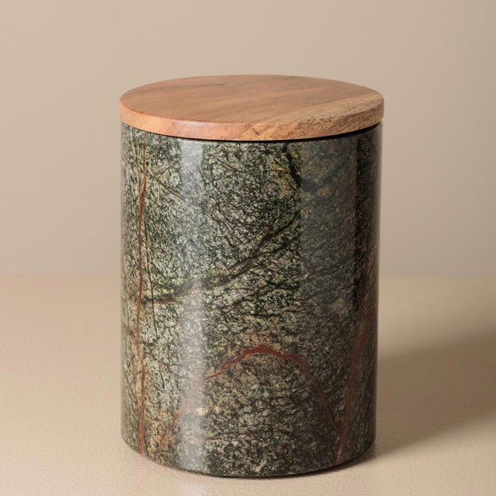 Marble Jar with Lid