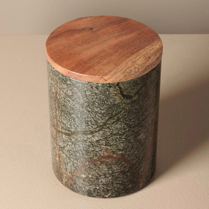 Marble Jar with Lid