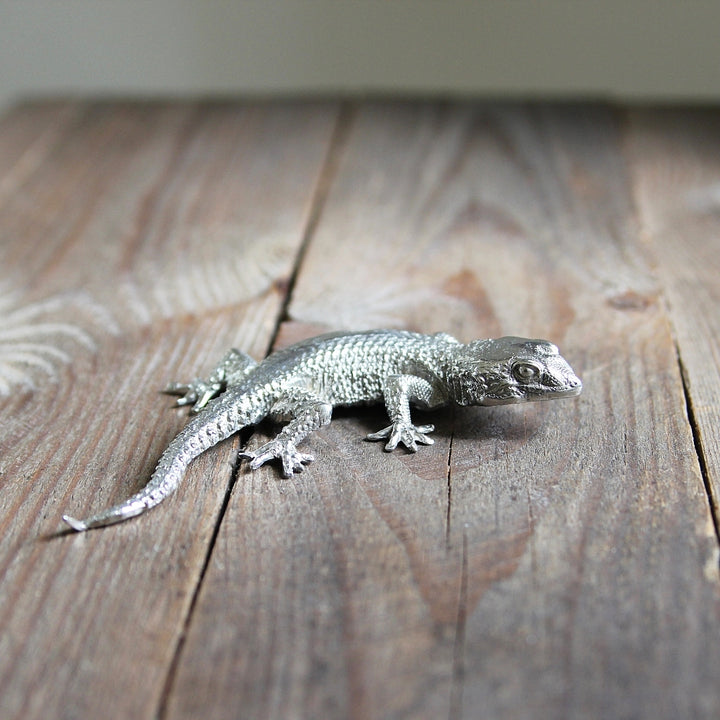 Gecko Skulptur